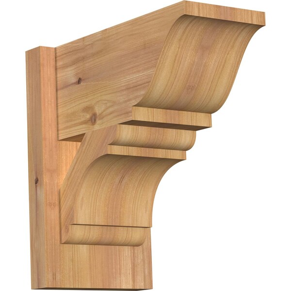 Ekena Millwork Olympic Traditional Smooth Outlooker, Western Red Cedar, 7 1/2"W x 14"D x 14"H OUT08X14X14OLY01SWR - main